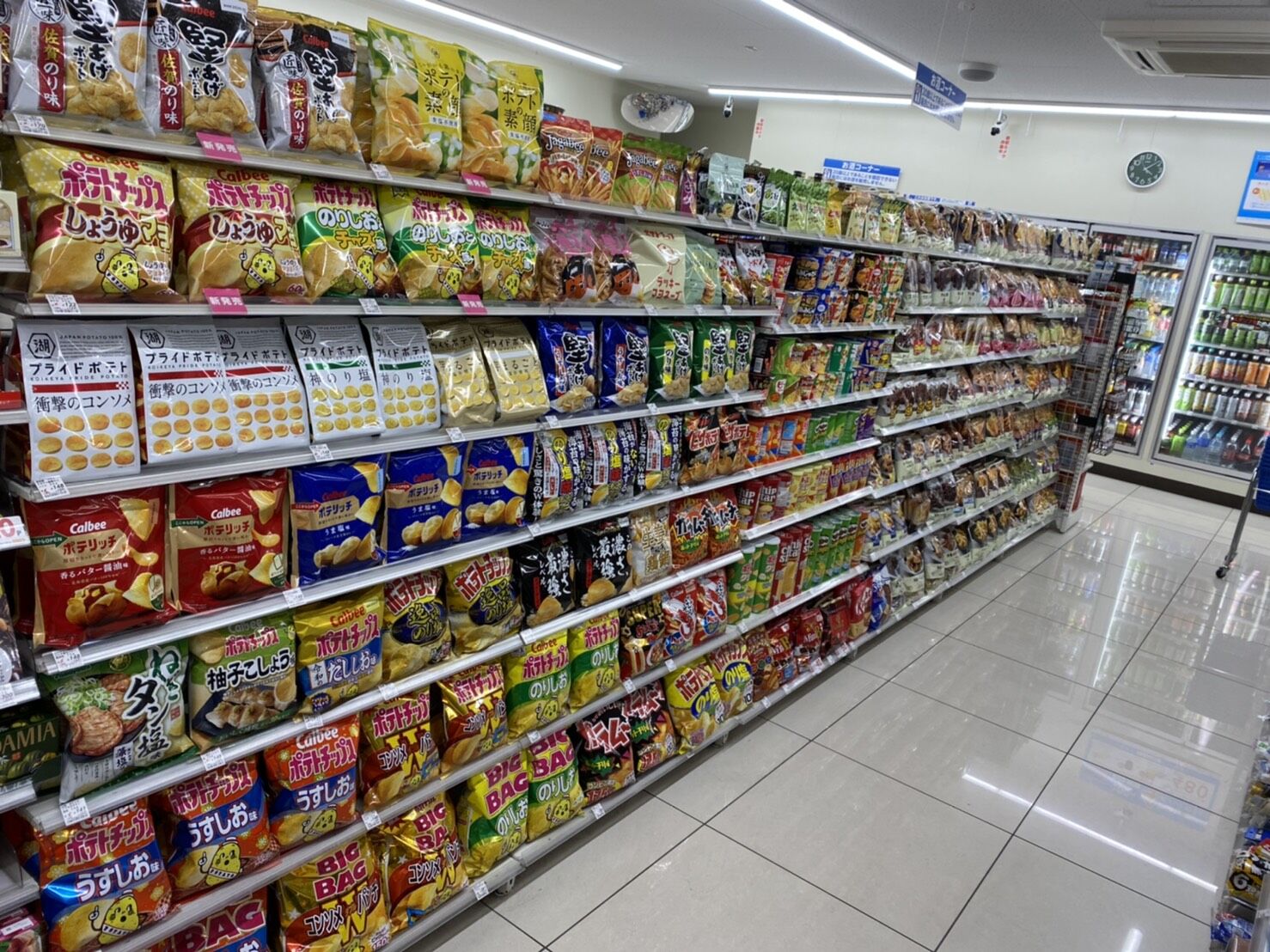 コンビニ売場
